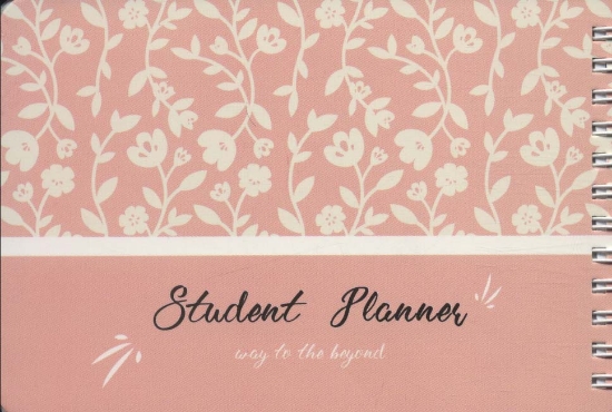 تصویر  دفترچه یادداشت student planner (کد 502)،(سیمی)